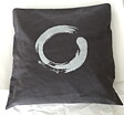 Cushion Cover with print -Gray