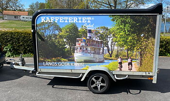 Dekor släpvagn eller hästtransport