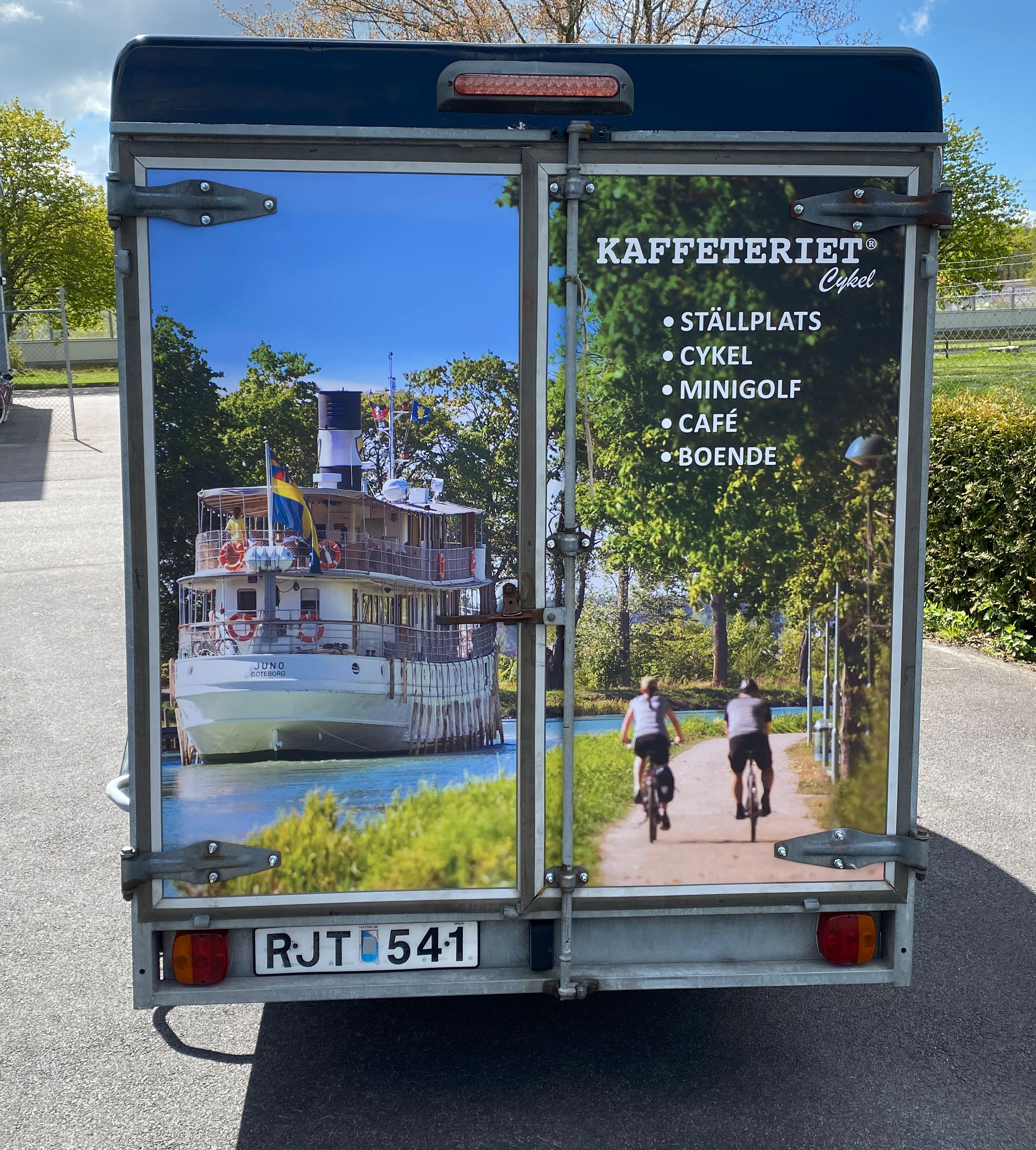 Dekor släpvagn eller hästtransport - 4