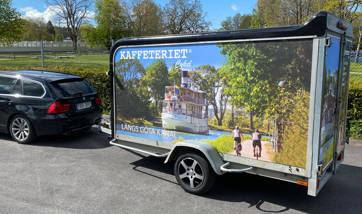 Dekor släpvagn eller hästtransport - 3