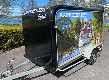 Dekor släpvagn eller hästtransport