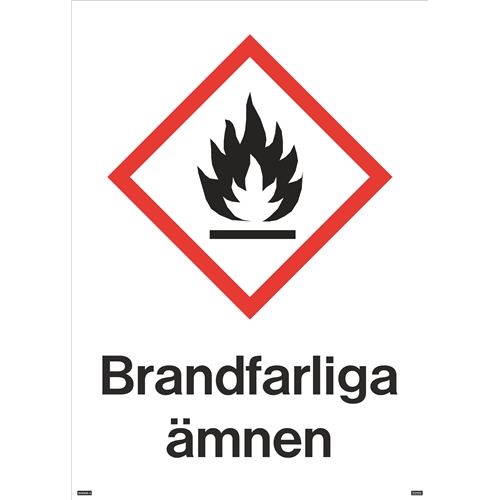 Brandfarliga ämnen 210x297mm Efterlysande