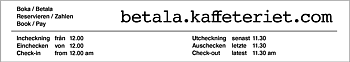 Översiktskarta - skyltar