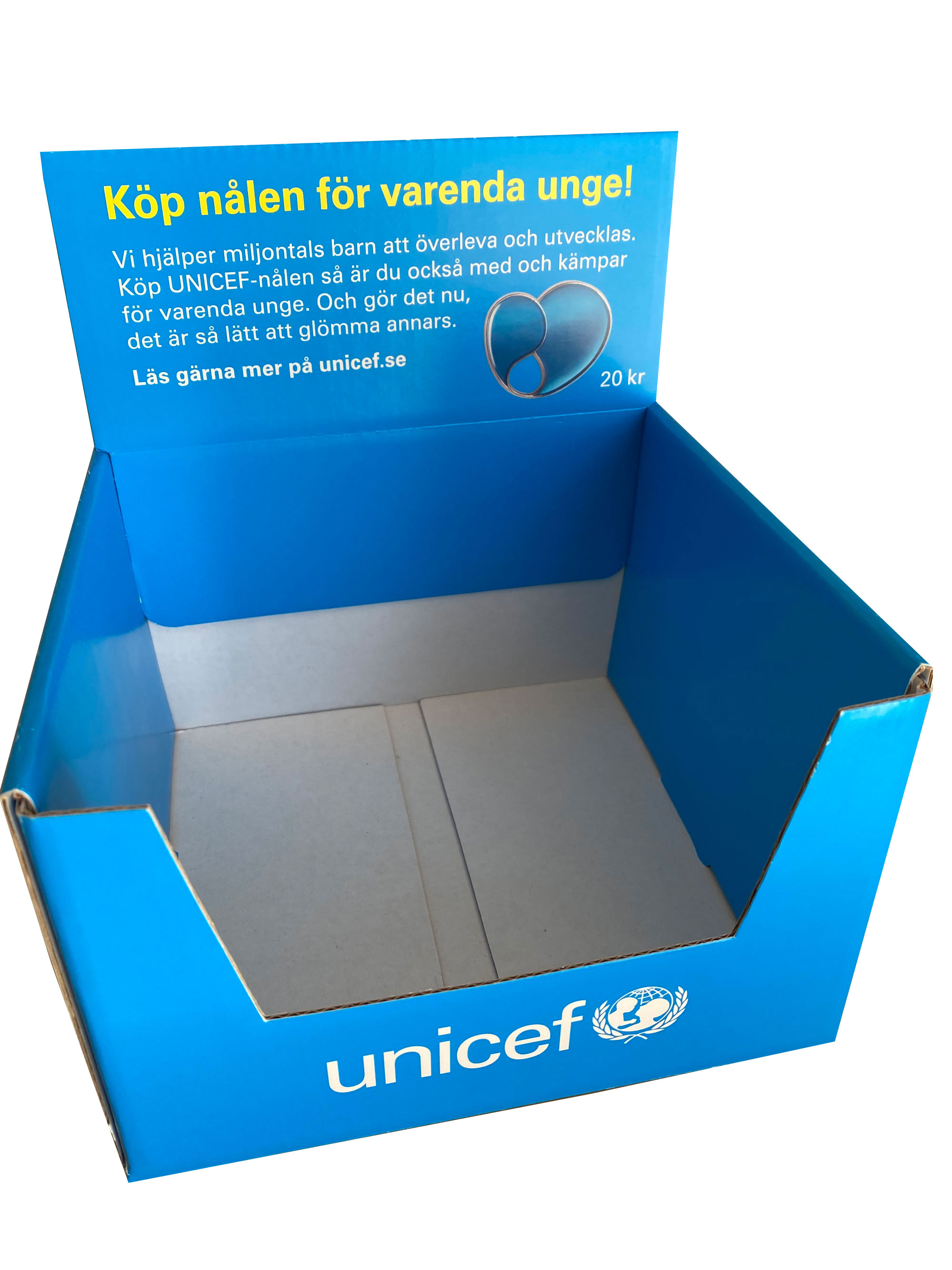 Kartong för exponering
