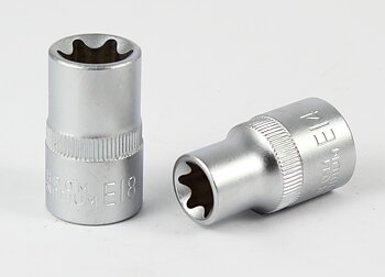 Hylsa 1/4" Torx E8