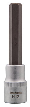 Hylsbits 1/2" insex L100mm 10mm