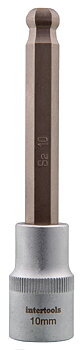 Hylsbits 1/2" insex L100mm 9mm Kula