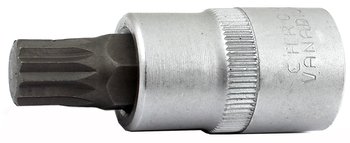 Hylsbits 1/2" splines M12