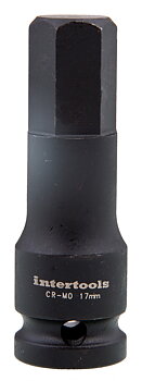 Krafthylsbits 1/2" insex 7mm