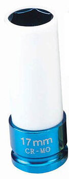 Krafthylsa teflonskydd 1/2" 17mm