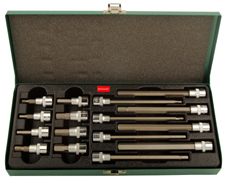 Hylssats insex 3/8" 16 delar