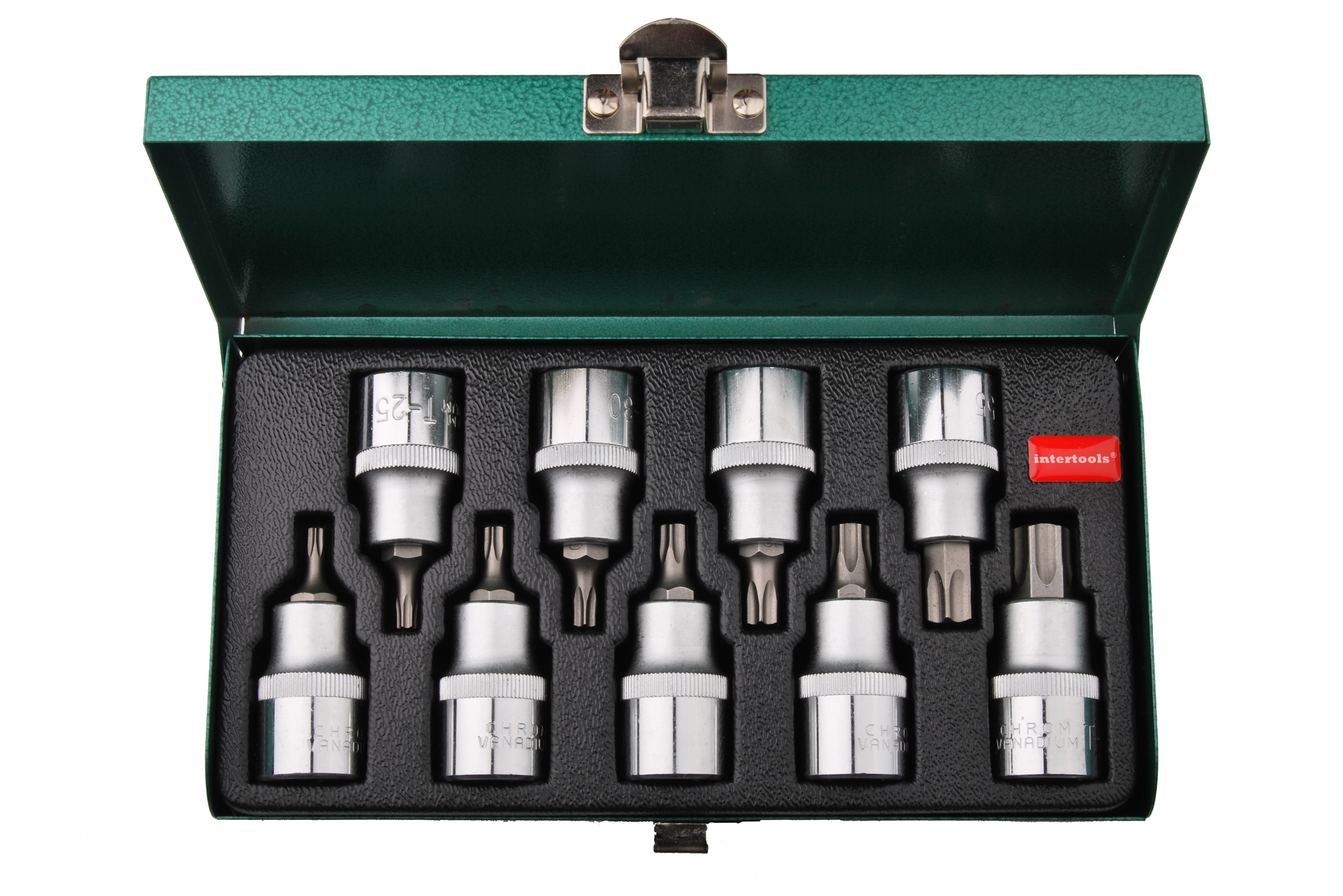Hylssats torx 1/2" 9 delar