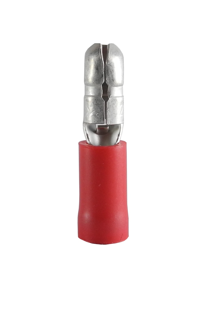 Isolerat rundstift röd 4mm