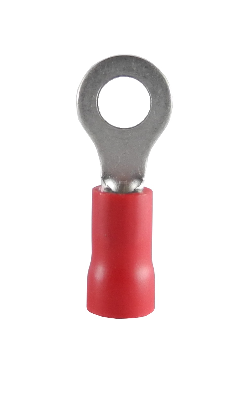 Isolerad ringkabelsko röd M4