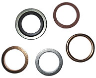 Tätningsbrickor och o-ringar