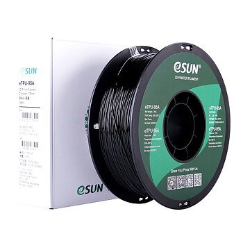 eSun eTPU-95A (1.75mm, 1Kg) - Svart
