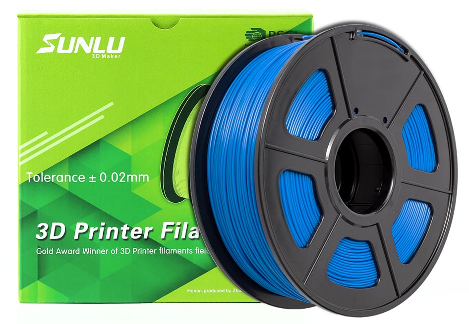 Sunlu - PLA (1.75mm, 1 Kg) - Blå