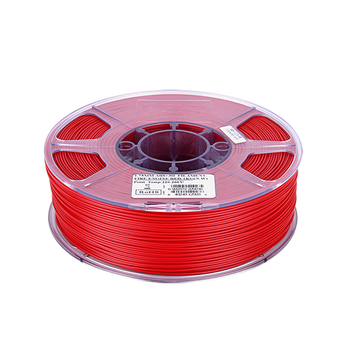 eSun ABS+ Filament (1.75mm, 1Kg) - Mörkröd/Brandbilsröd - 2