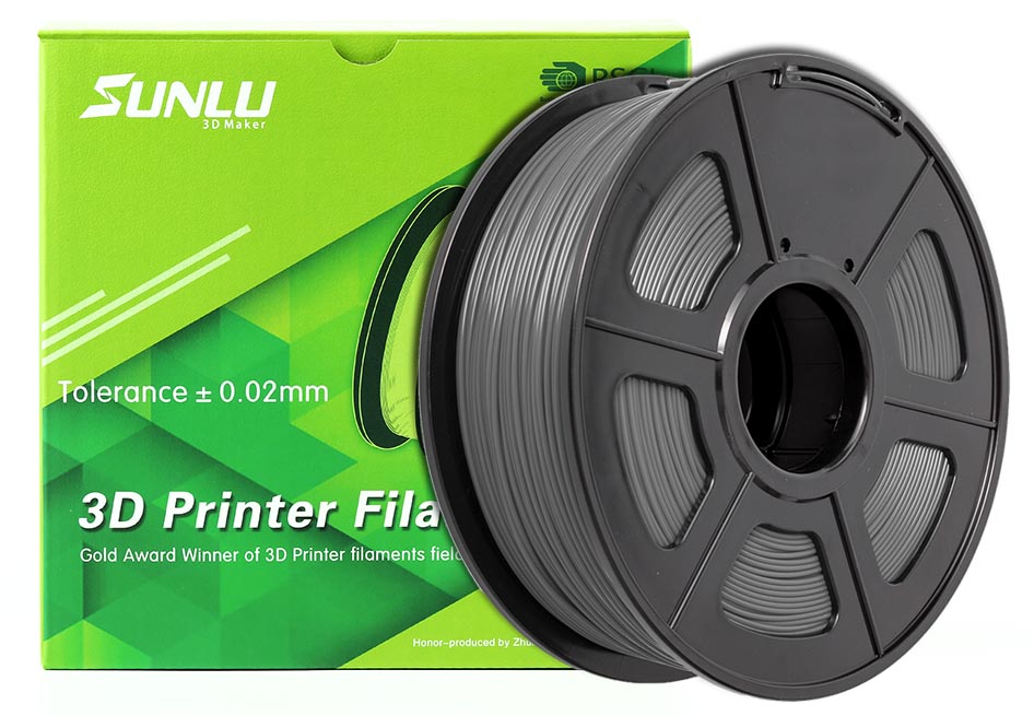 Sunlu - PLA PRO (1.75mm - 1 Kg) - Grå