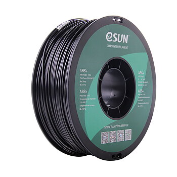 eSun ABS+ Filament (2.85mm, 1Kg) - Svart