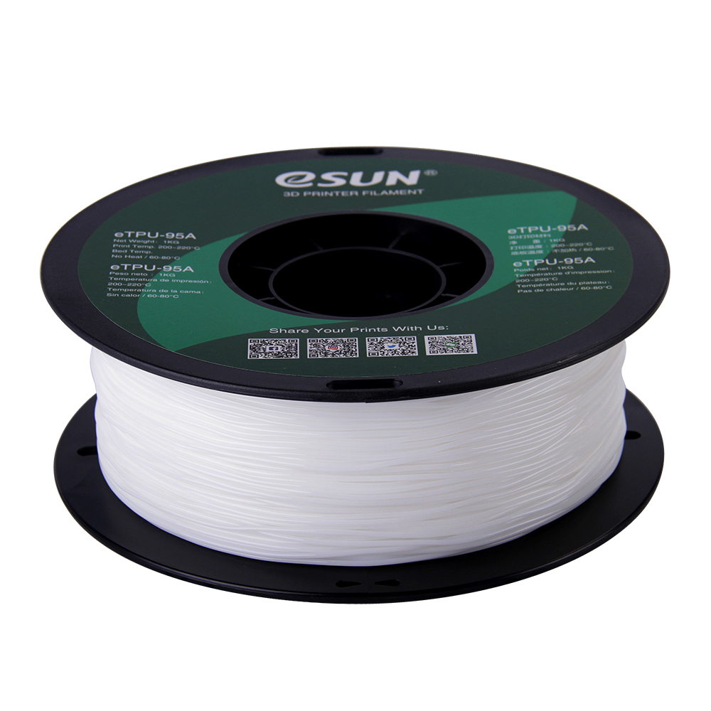 eSun eTPU-95A (1.75mm, 1Kg) - Vit - 2