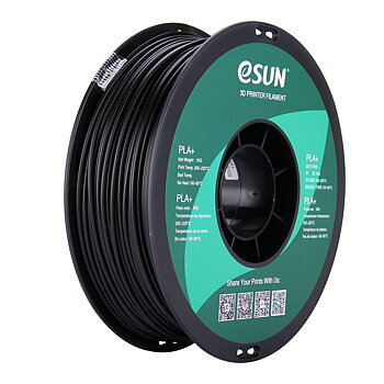 eSun PLA+ Filament (2.85mm, 1Kg) - Svart