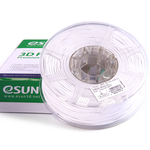 eSun ABS+ Filament (1.75mm, 1Kg) - Kallvit - 3