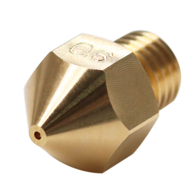 Munstycke av mässing för CR10S PRO — 0.6mm — 1 st
