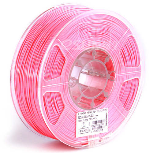 eSun ABS+ Filament (1.75mm, 1Kg) - Rosa