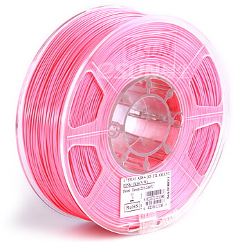 eSun ABS+ Filament (1.75mm, 1Kg) - Rosa