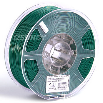 eSun ABS+ Filament (1.75mm, 1Kg) - Pine Green