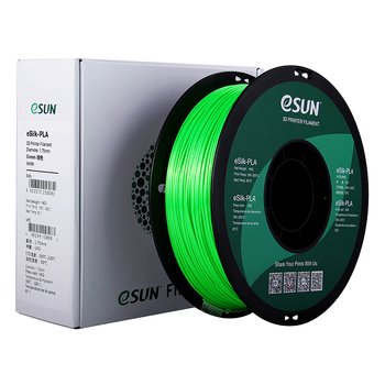 eSun eSILK Filament (1.75mm, 1Kg) - Grön