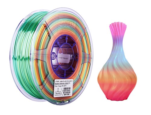 eSun eSILK Filament (1.75mm, 1Kg) - Regnbåge - 2