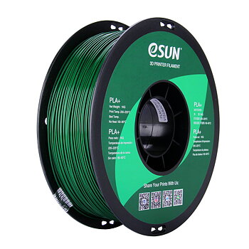 eSun PLA+ Filament (1.75mm, 1Kg) - Pine Green