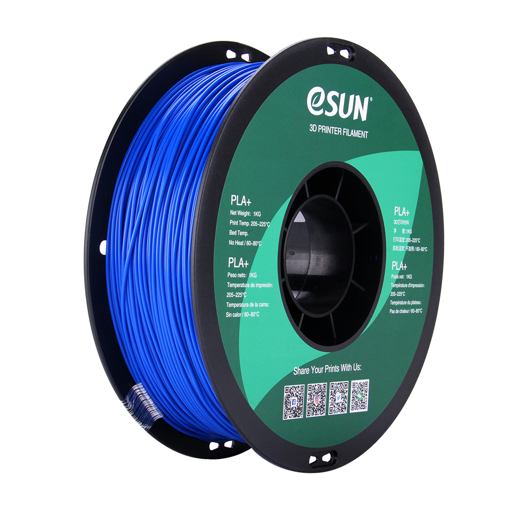 eSun PLA+ Filament (1.75mm, 1Kg) - Blå
