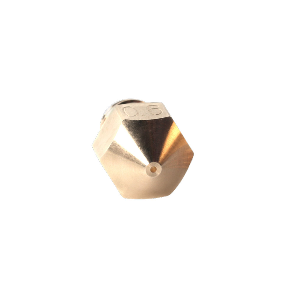 MK8 munstycke av mässing — 0.6mm — 1 st - 2
