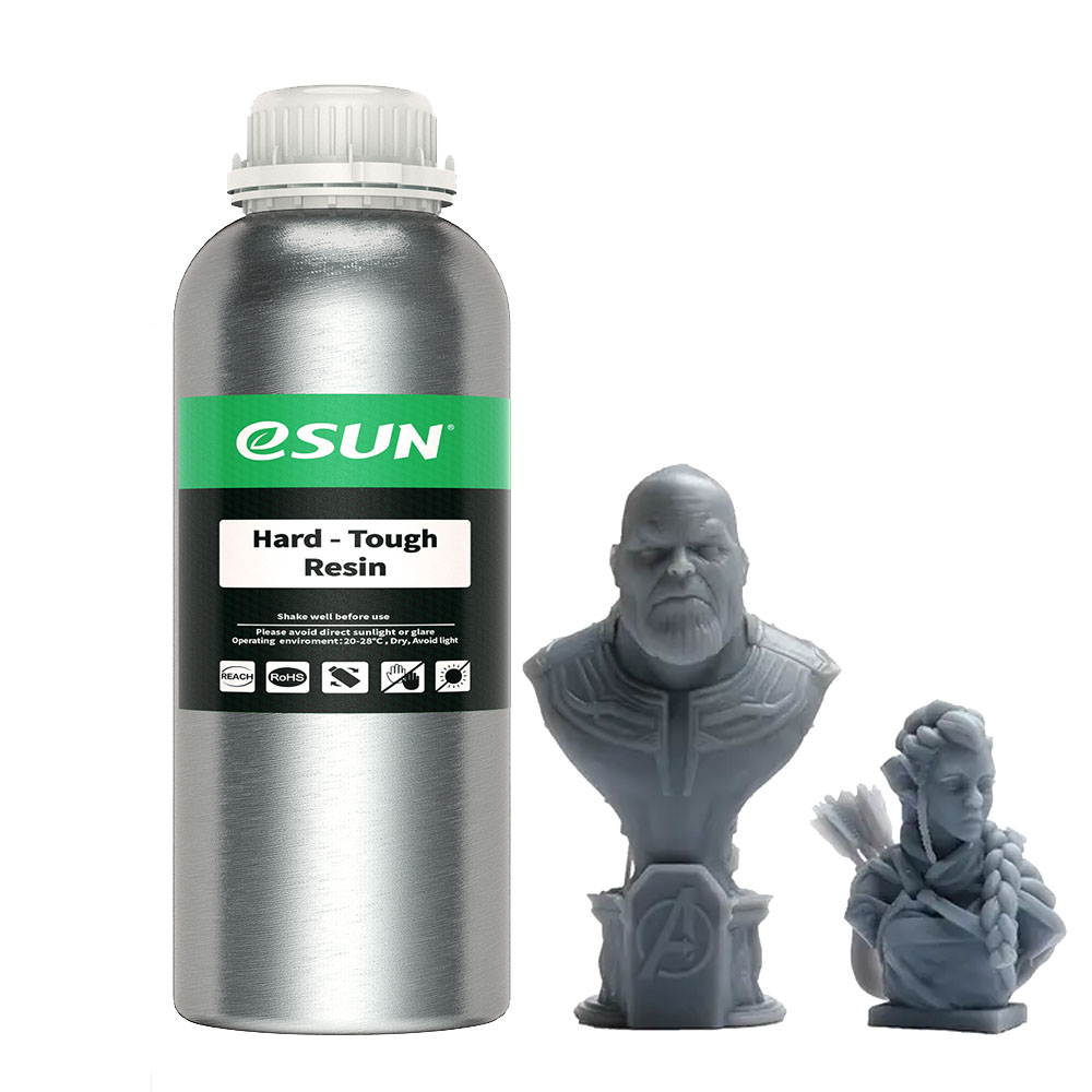 eSun Hard N' Tough Resin (1Kg) - Grå