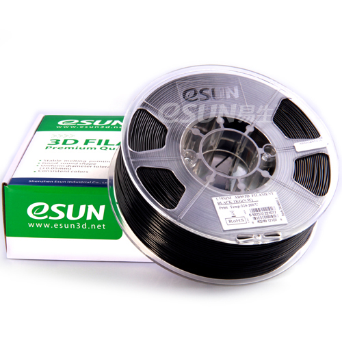 eSun ABS+ Filament (1.75mm, 1Kg) - Svart - 3