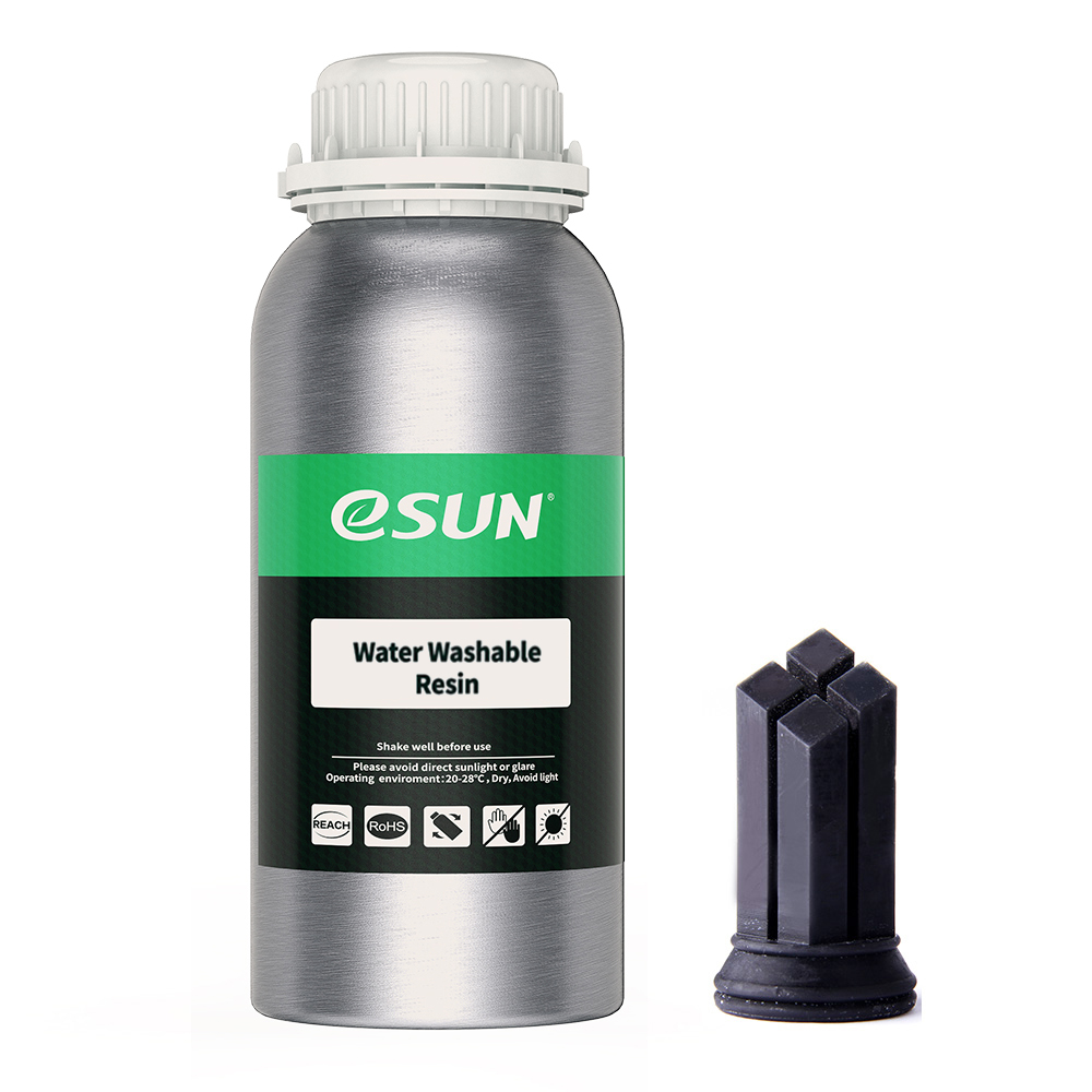 eSun Water Washable Resin (500g) — Svart