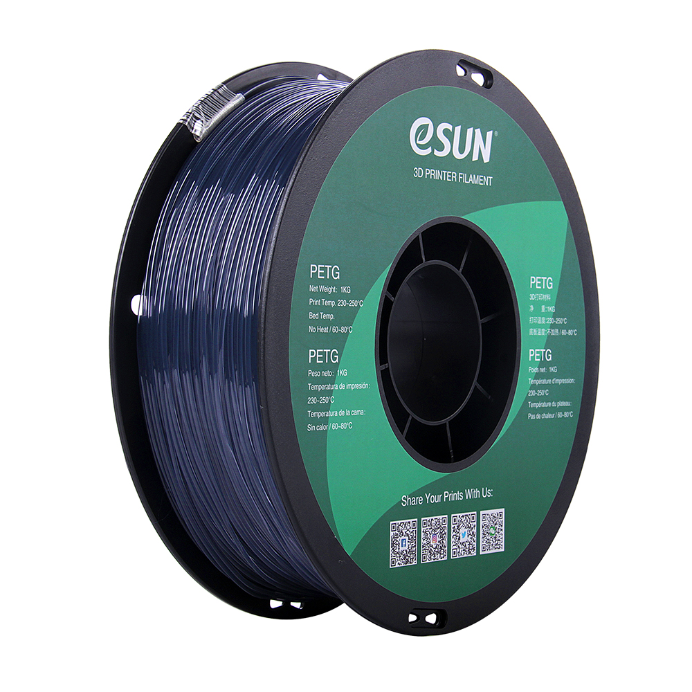 eSun PETG Filament (1.75mm, 1Kg) - Grå