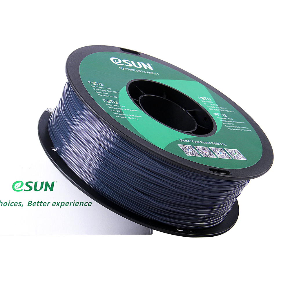 eSun PETG Filament (1.75mm, 1Kg) - Grå - 3