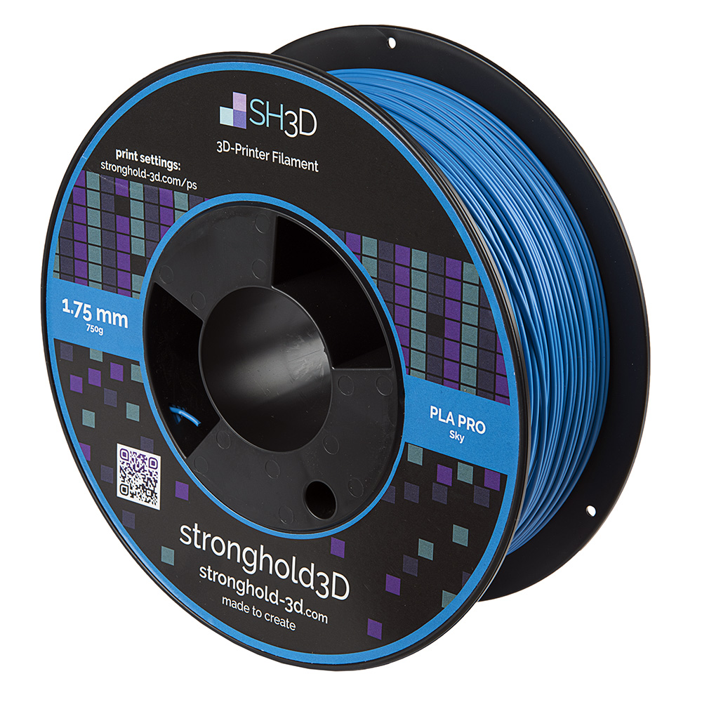 StrongHold PLA PRO filament (1.75mm, 750g) - Sky