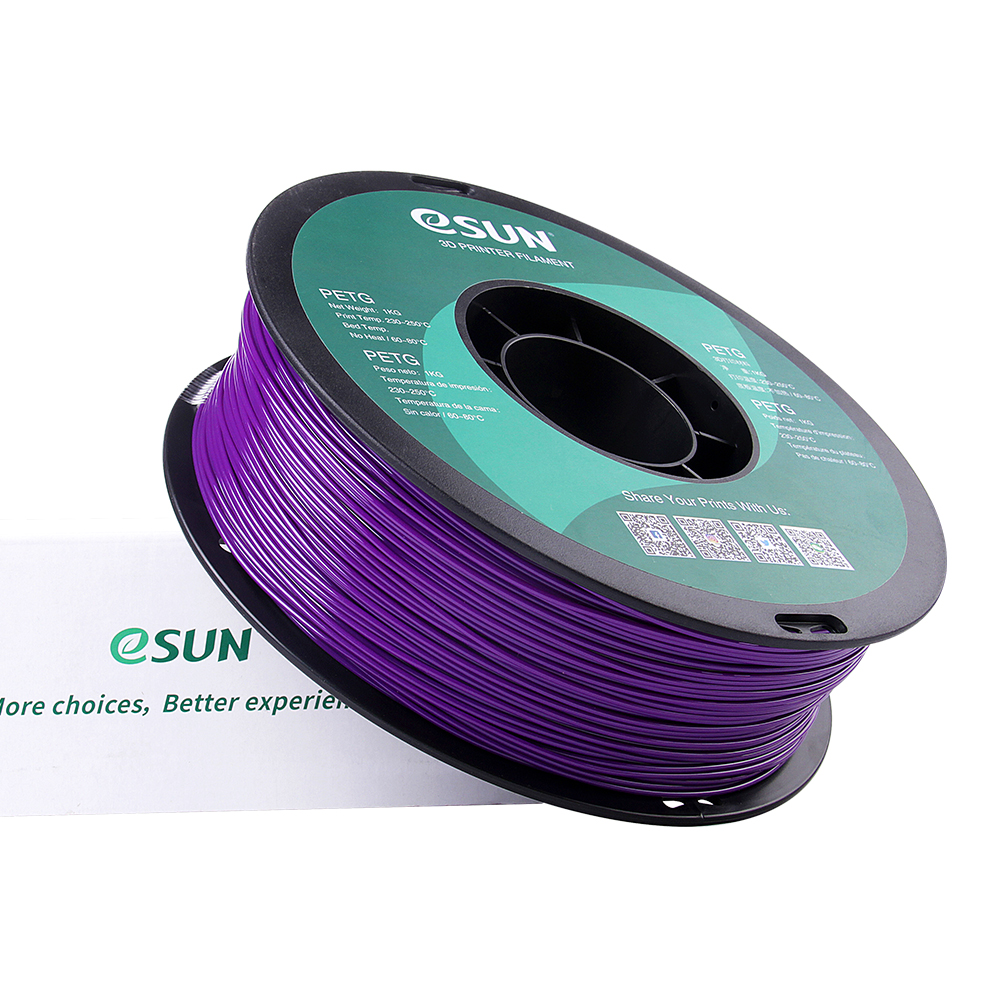 eSun PETG Filament (1.75mm, 1Kg) - Solid Lila - 3