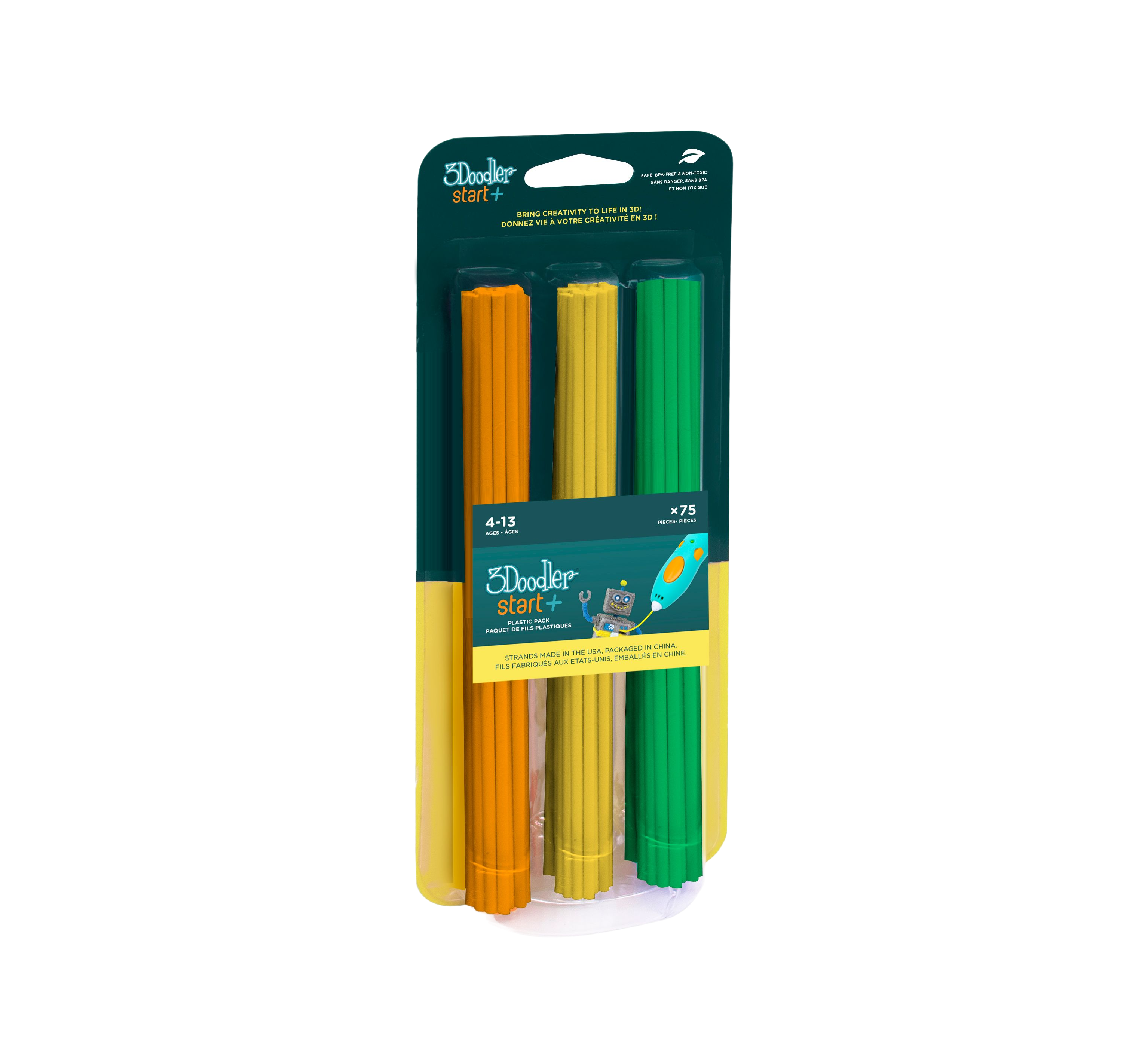 3Doodler Plaststavar / Filament till 3D-Penna