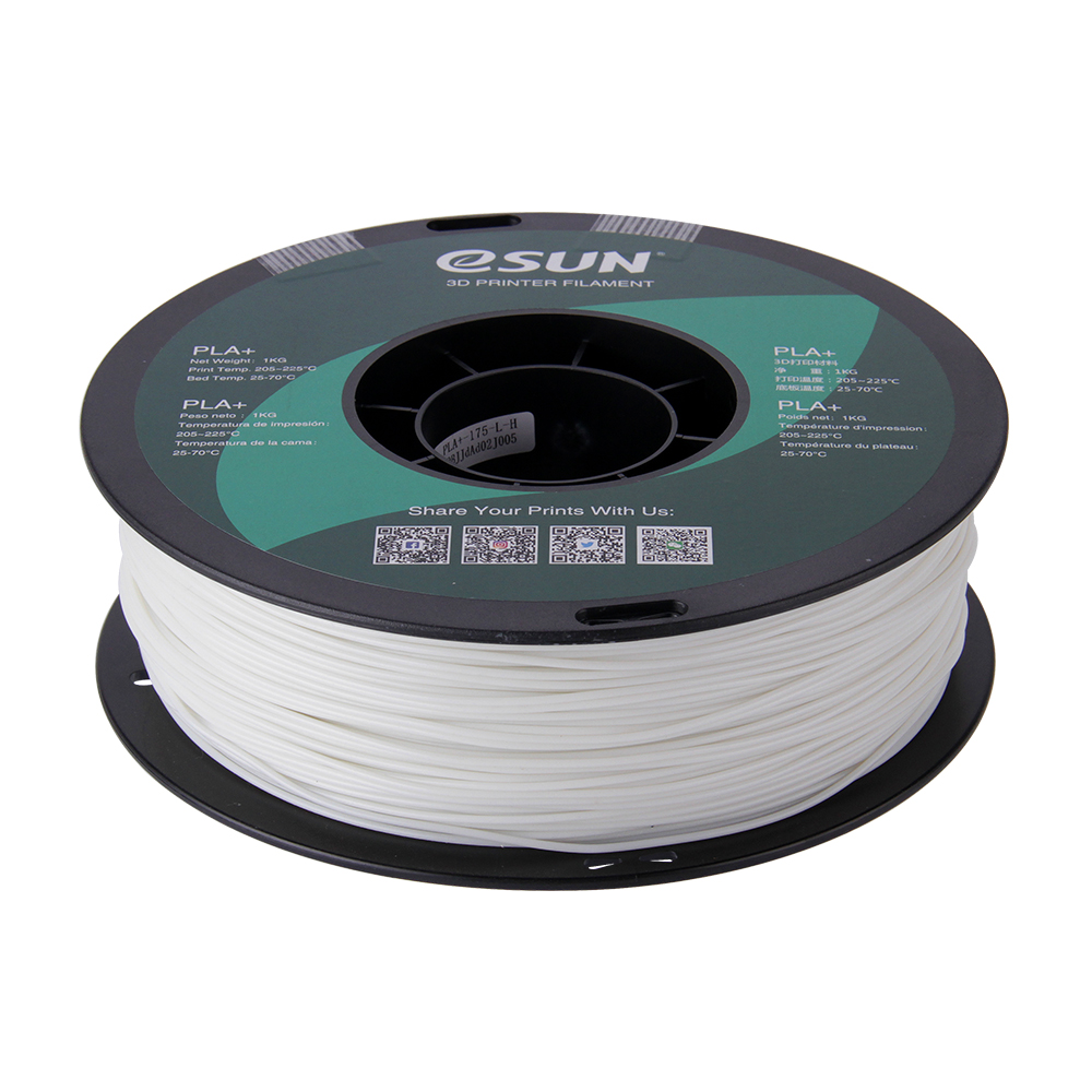 eSun PLA+ Filament (1.75mm, 1Kg) - Självlysande Grön - 2