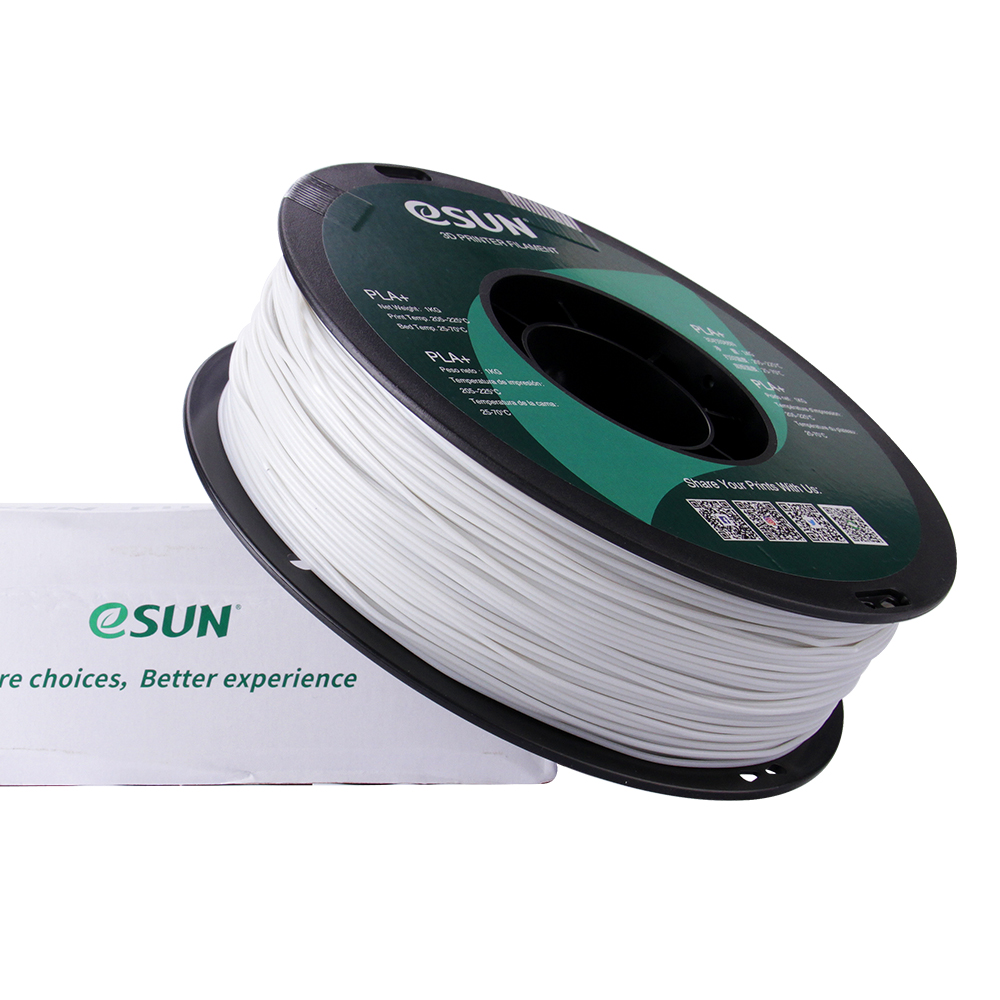 eSun PLA+ Filament (1.75mm, 1Kg) - Självlysande Blå - 3