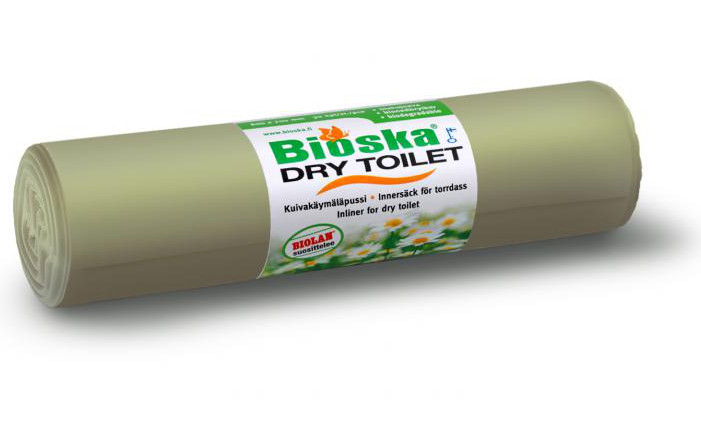 Biolan Freeze-Dry Toilet Bags, 20 L, 15-pack