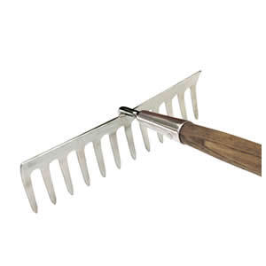 Tool for raking leaves
