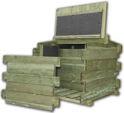 Mullbanken compost 2x200 liter
