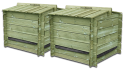 Mullbanken latrinkompost 2x500 Liter